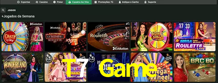 T7 Game bet